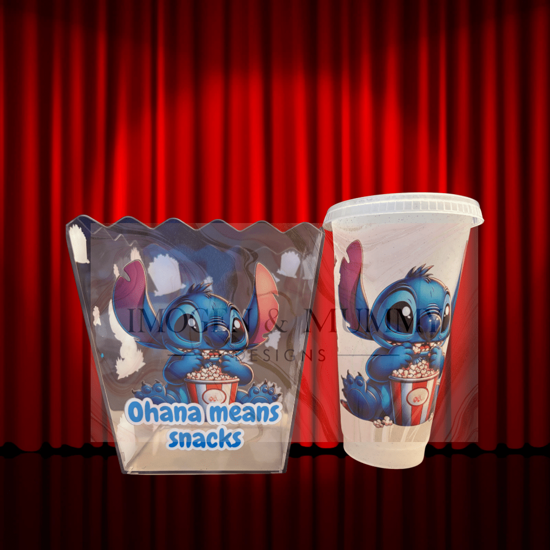 Snack bucket & cup set - Imogen & Mummy Designs