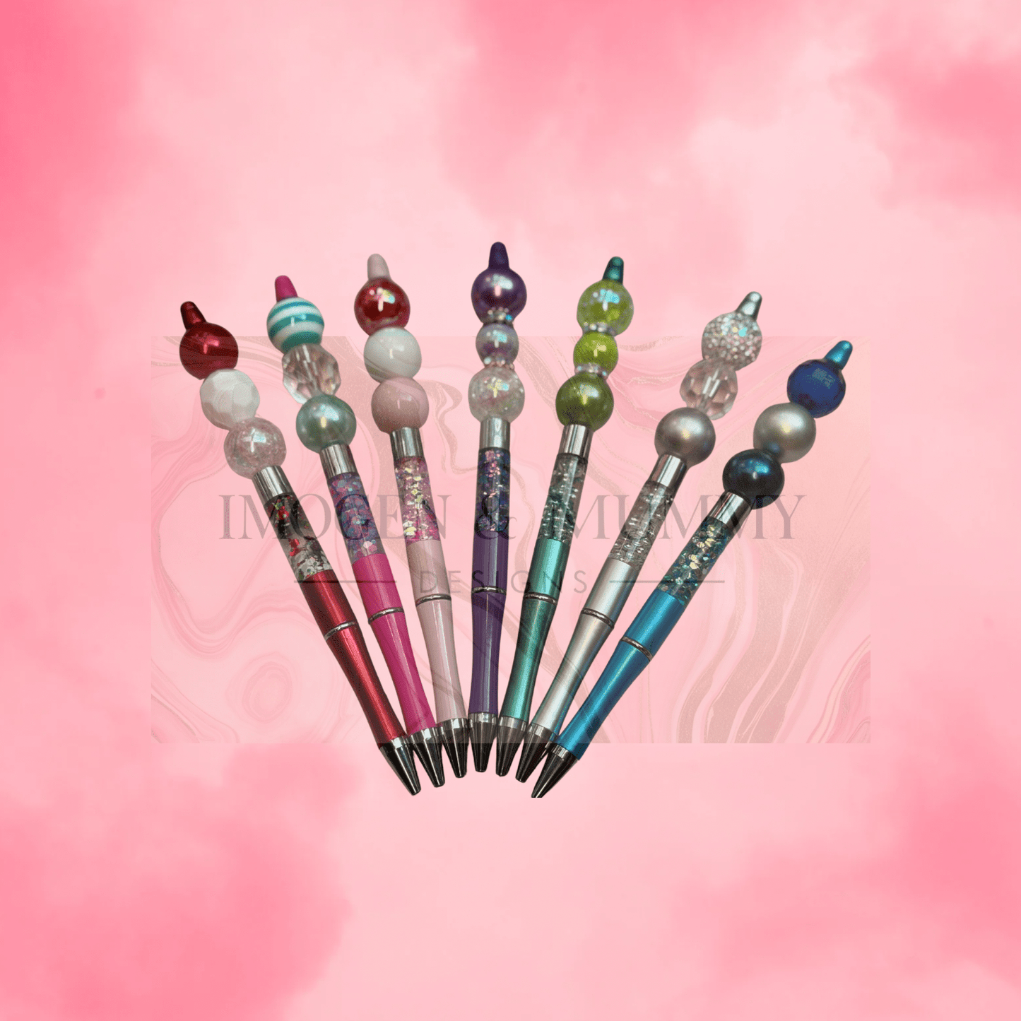 Snow globe pen - Imogen & Mummy Designs