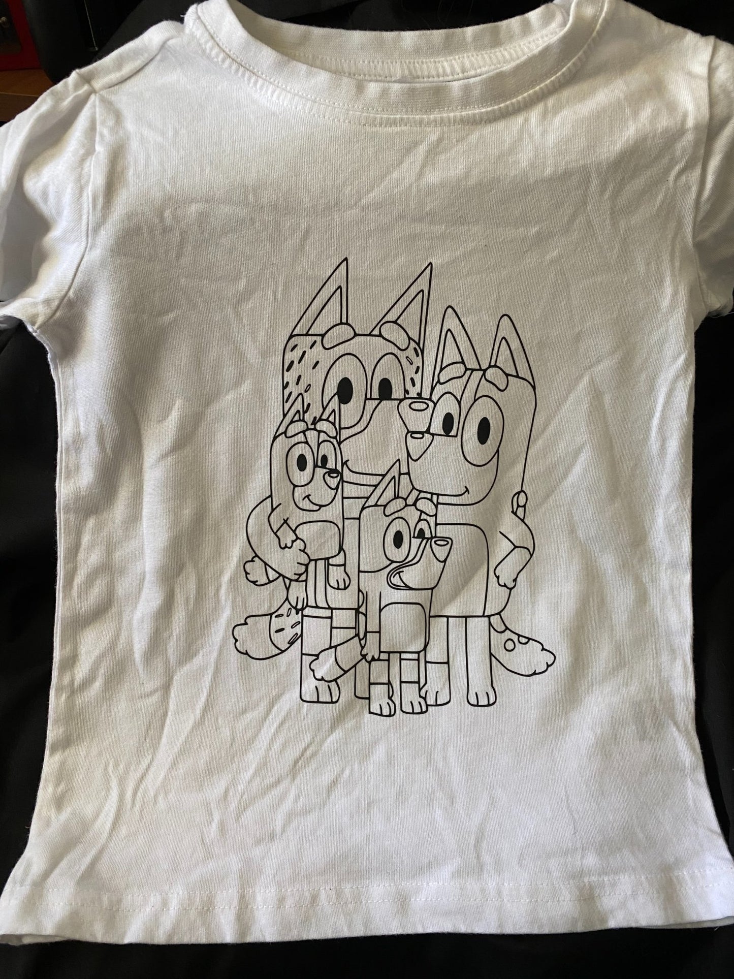 Washable Colour in t-shirt - Imogen & Mummy Designs