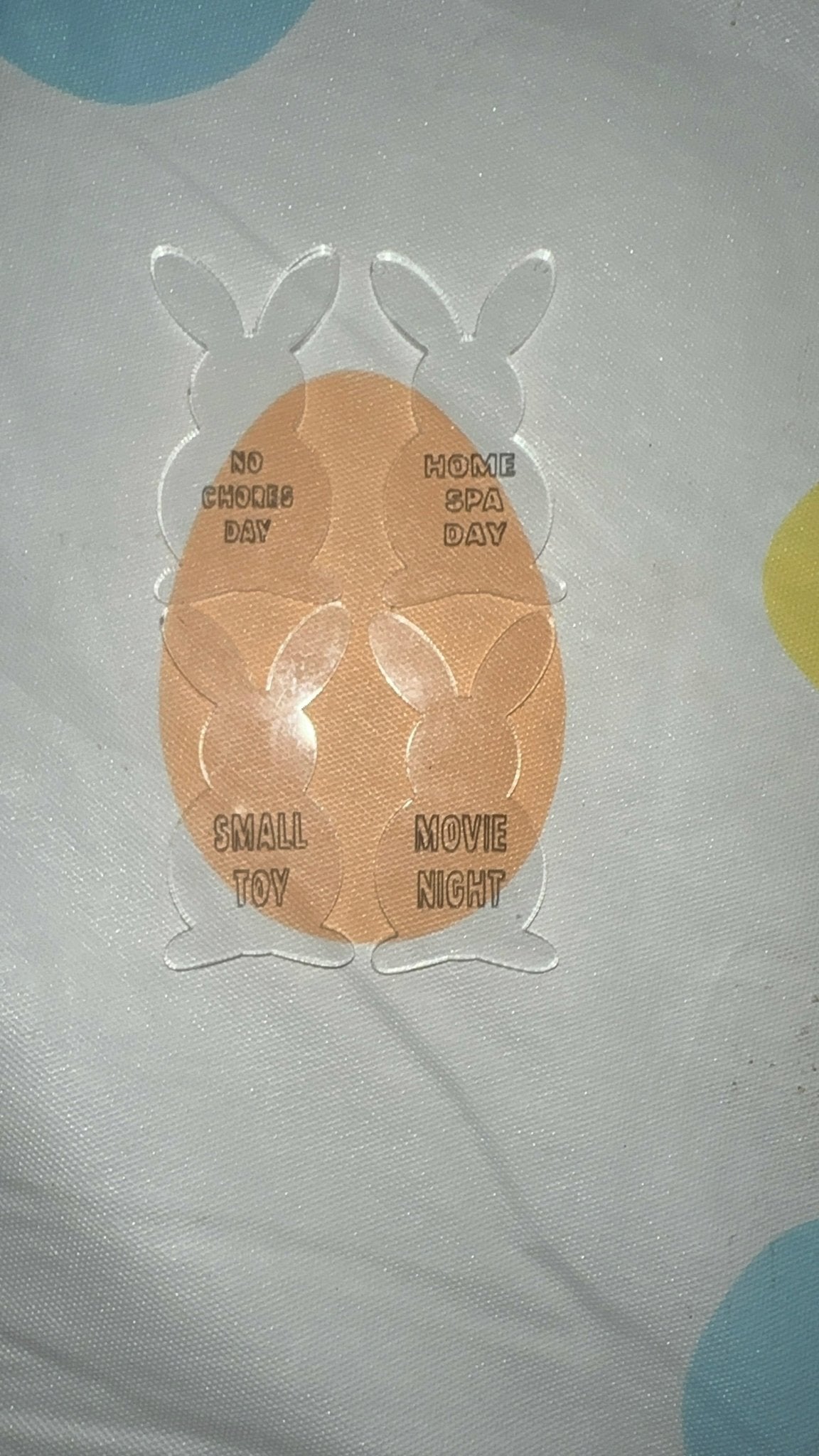 Easter tokens - Imogen & Mummy Designs