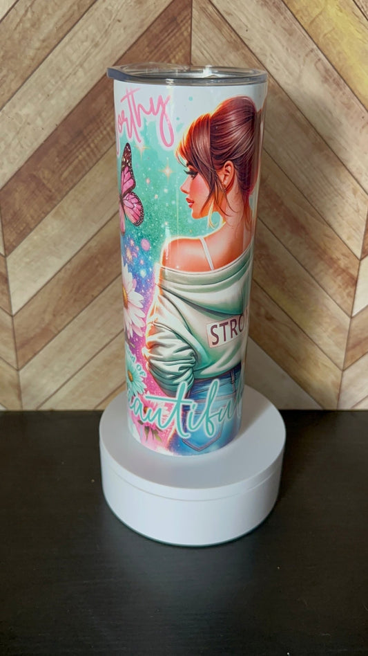 Positive affirmation Tumbler - Imogen & Mummy Designs