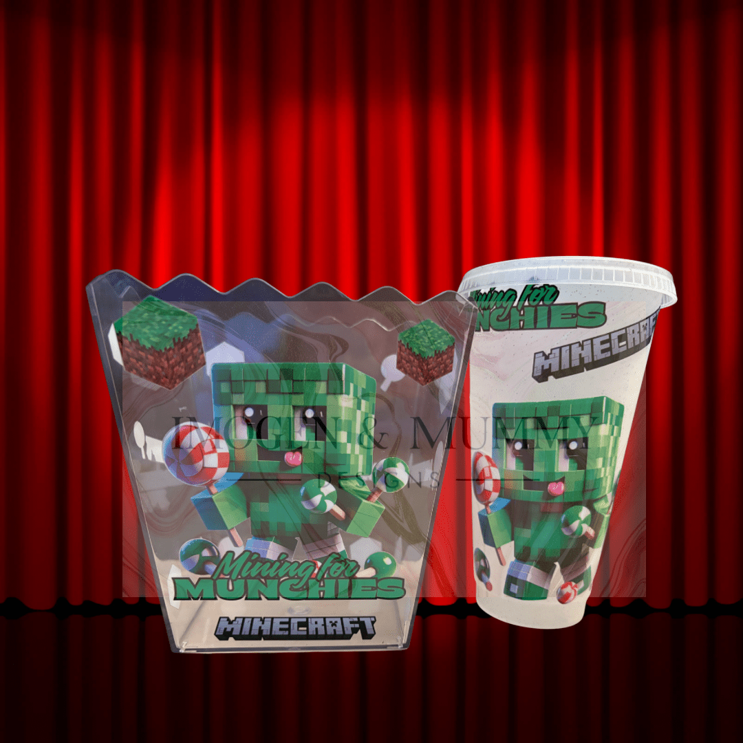 Snack bucket & cup set - Imogen & Mummy Designs