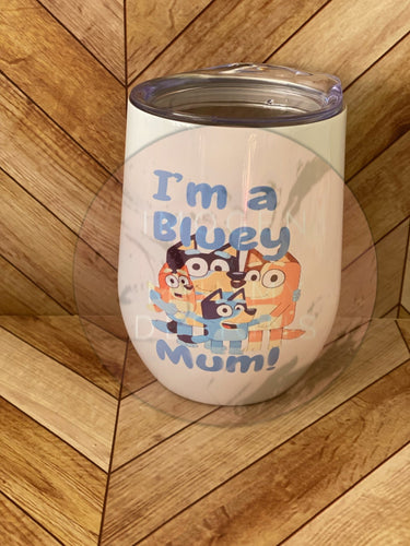 Bluey Mum Tumbler - Imogen & Mummy Designs