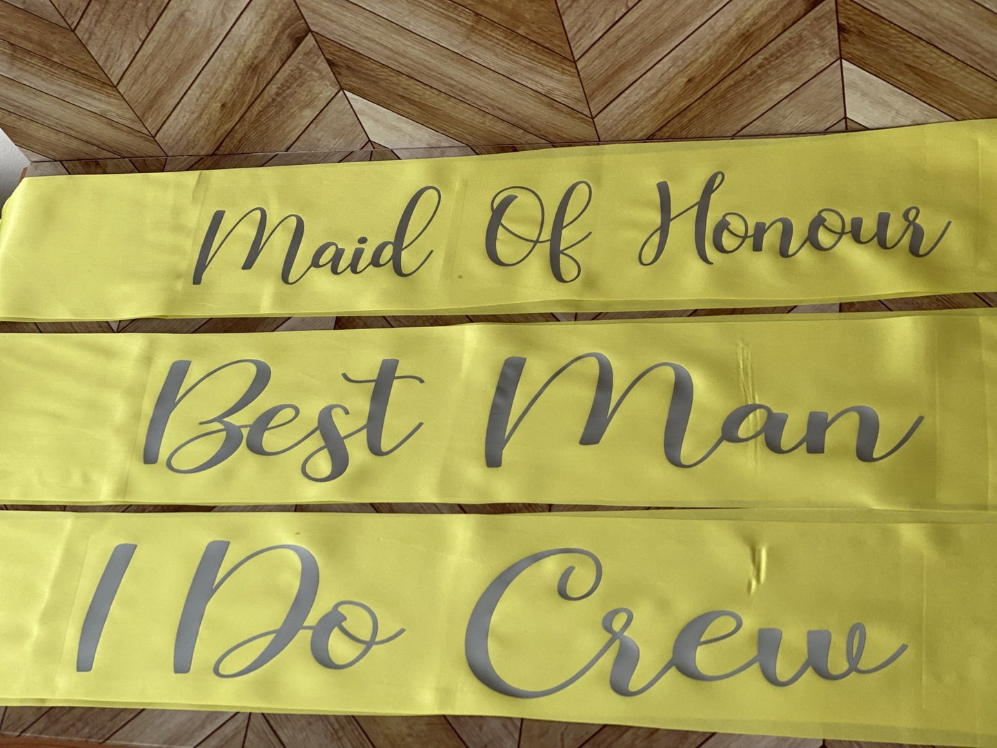 Bridal sashes - Imogen & Mummy Designs