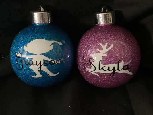 Christmas Baubles - Imogen & Mummy Designs