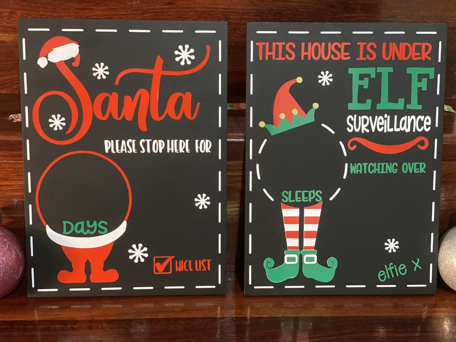 Christmas Countdown Boards - Imogen & Mummy Designs