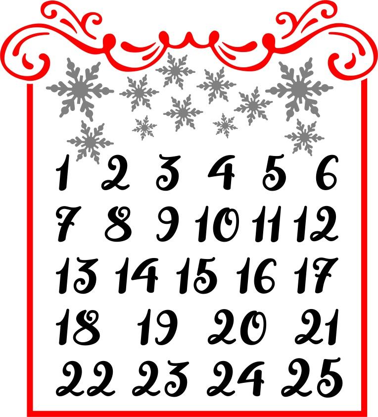 Christmas Countdown Boards - Imogen & Mummy Designs