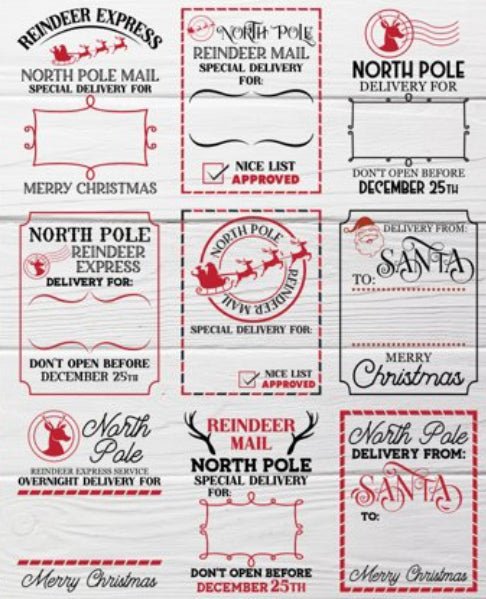 Custom Made Santa Sack - Imogen & Mummy Designs