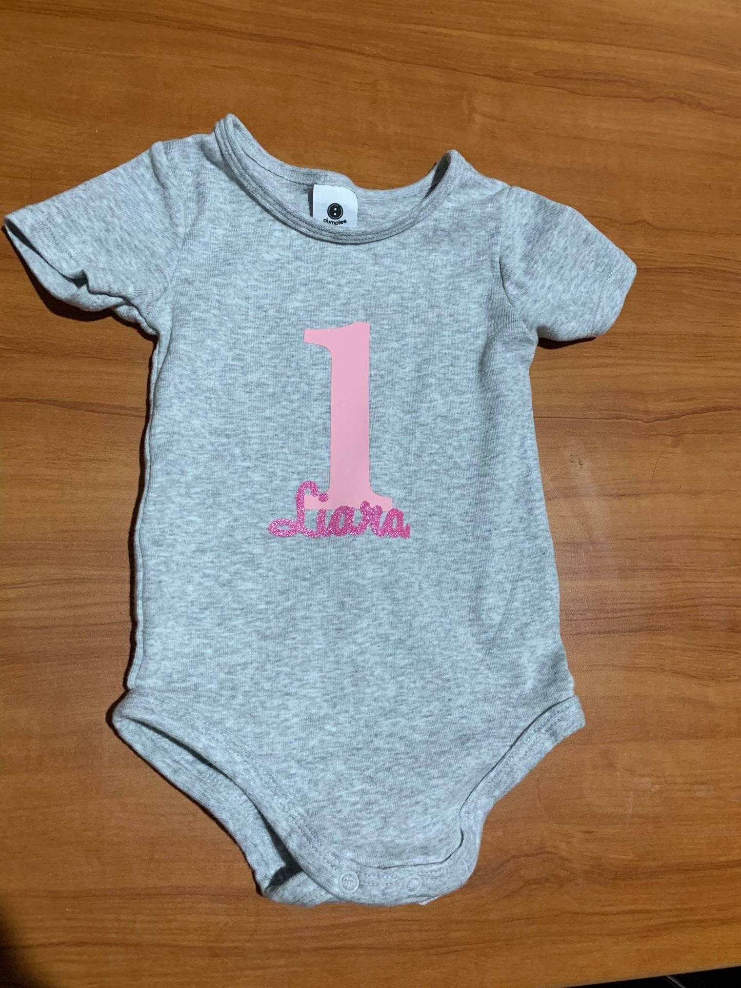 Customisable baby onesie - Imogen & Mummy Designs