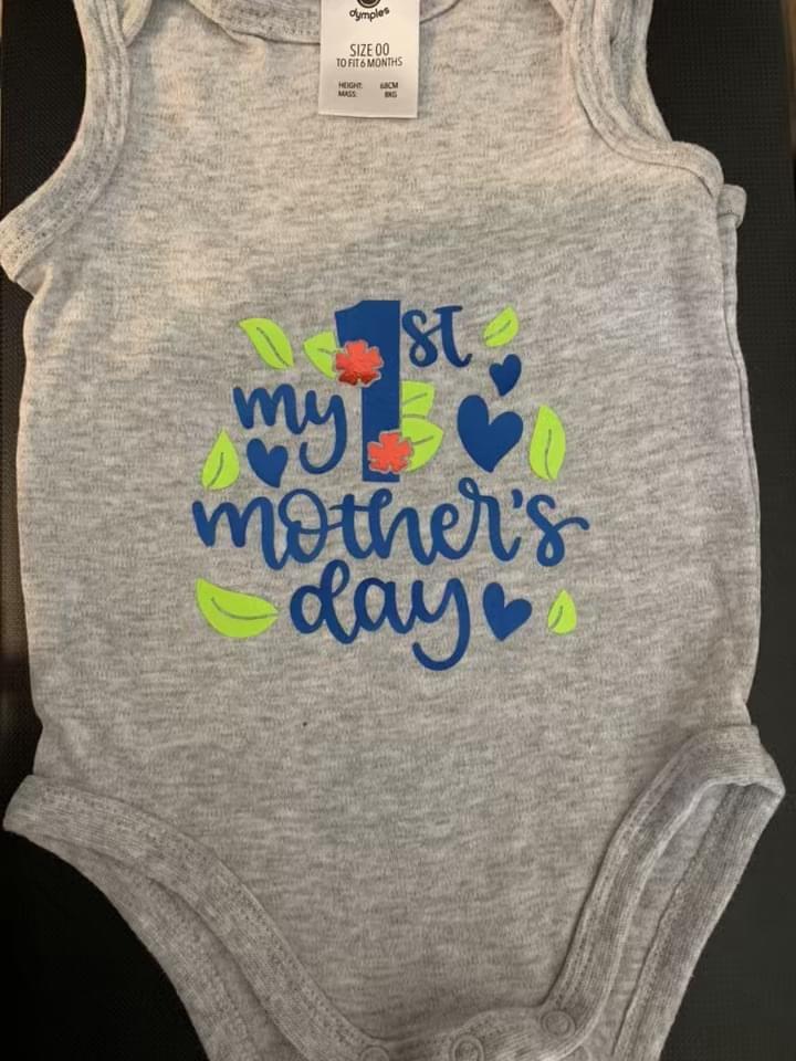 Customisable baby onesie - Imogen & Mummy Designs