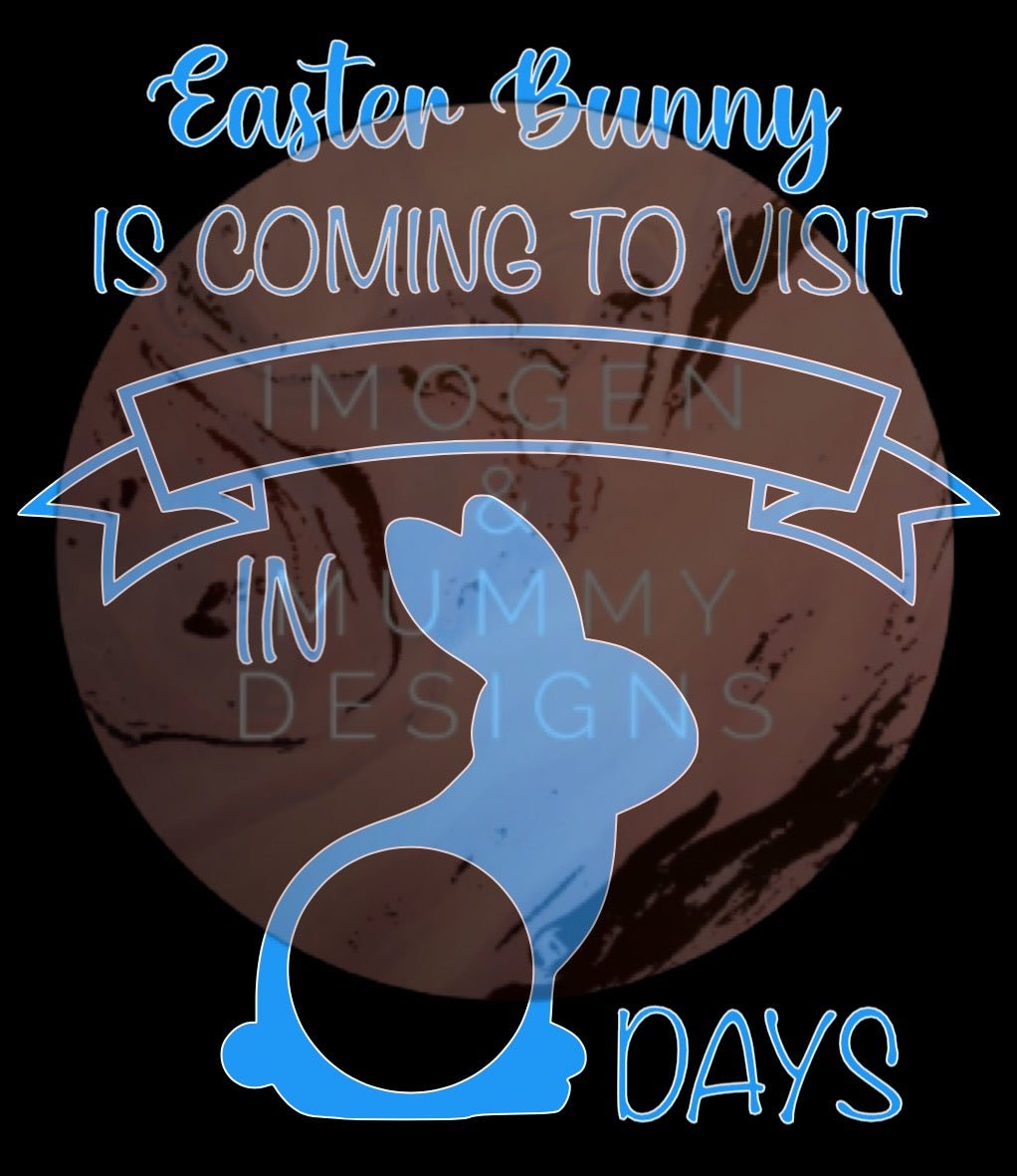 Easter Countdown Board - Imogen & Mummy Designs
