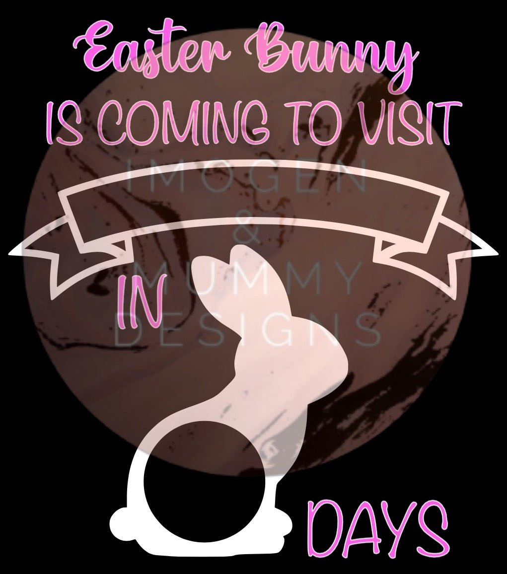 Easter Countdown Board - Imogen & Mummy Designs