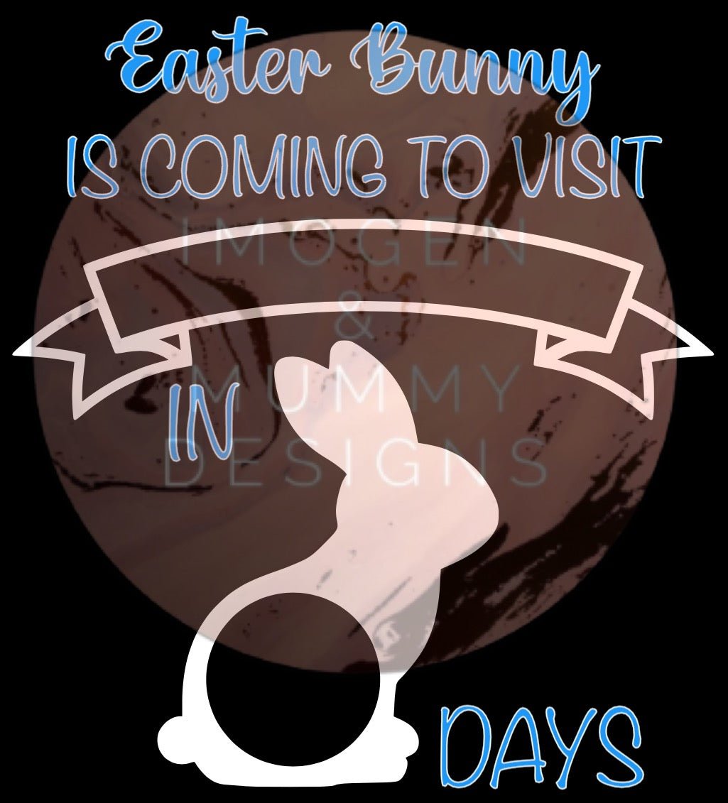 Easter Countdown Board - Imogen & Mummy Designs