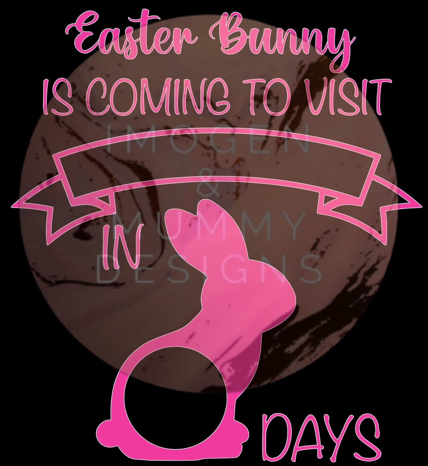 Easter Countdown Board - Imogen & Mummy Designs
