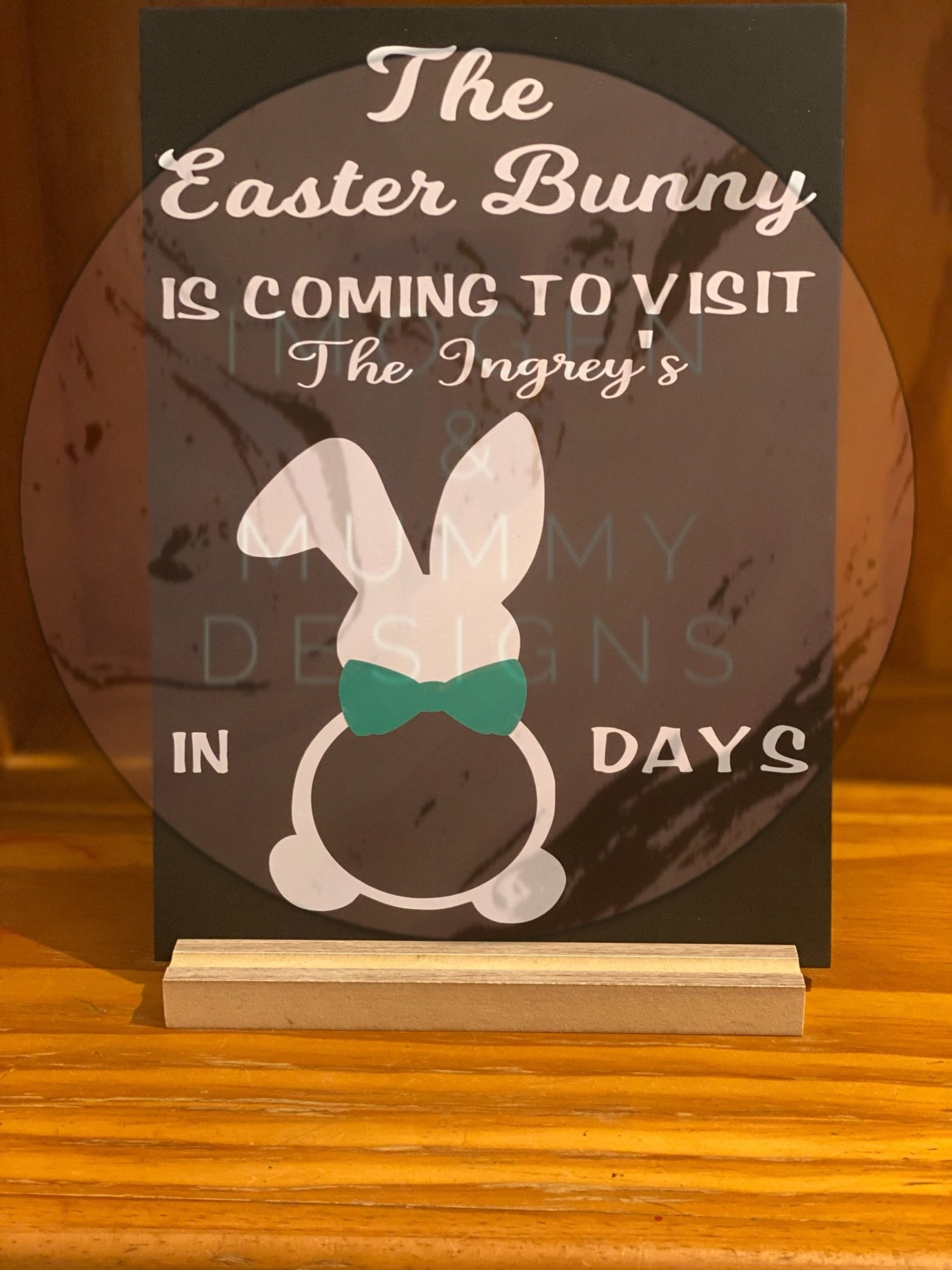 Easter Countdown Board - Imogen & Mummy Designs