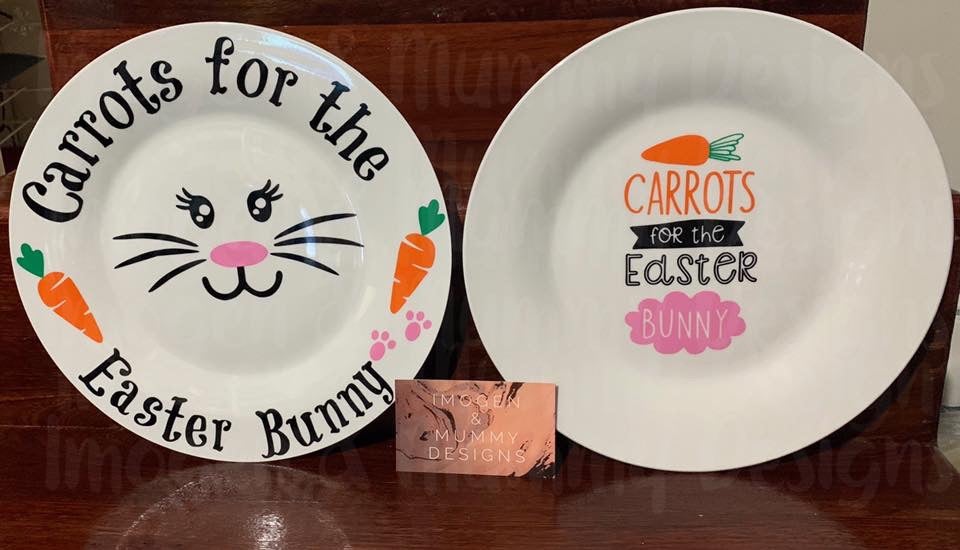 Easter Plates - Imogen & Mummy Designs