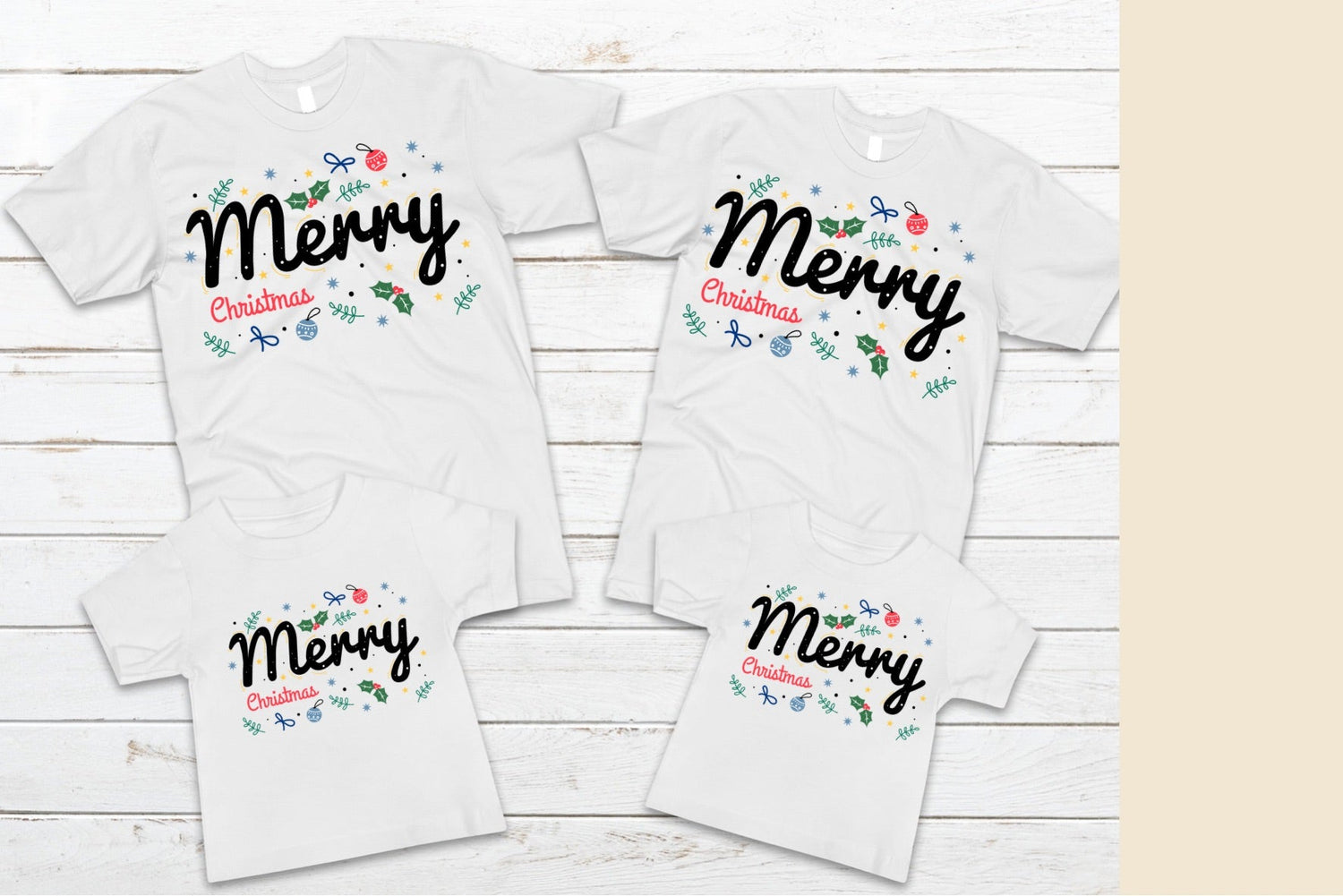 Family Christmas Tops - Imogen & Mummy Designs