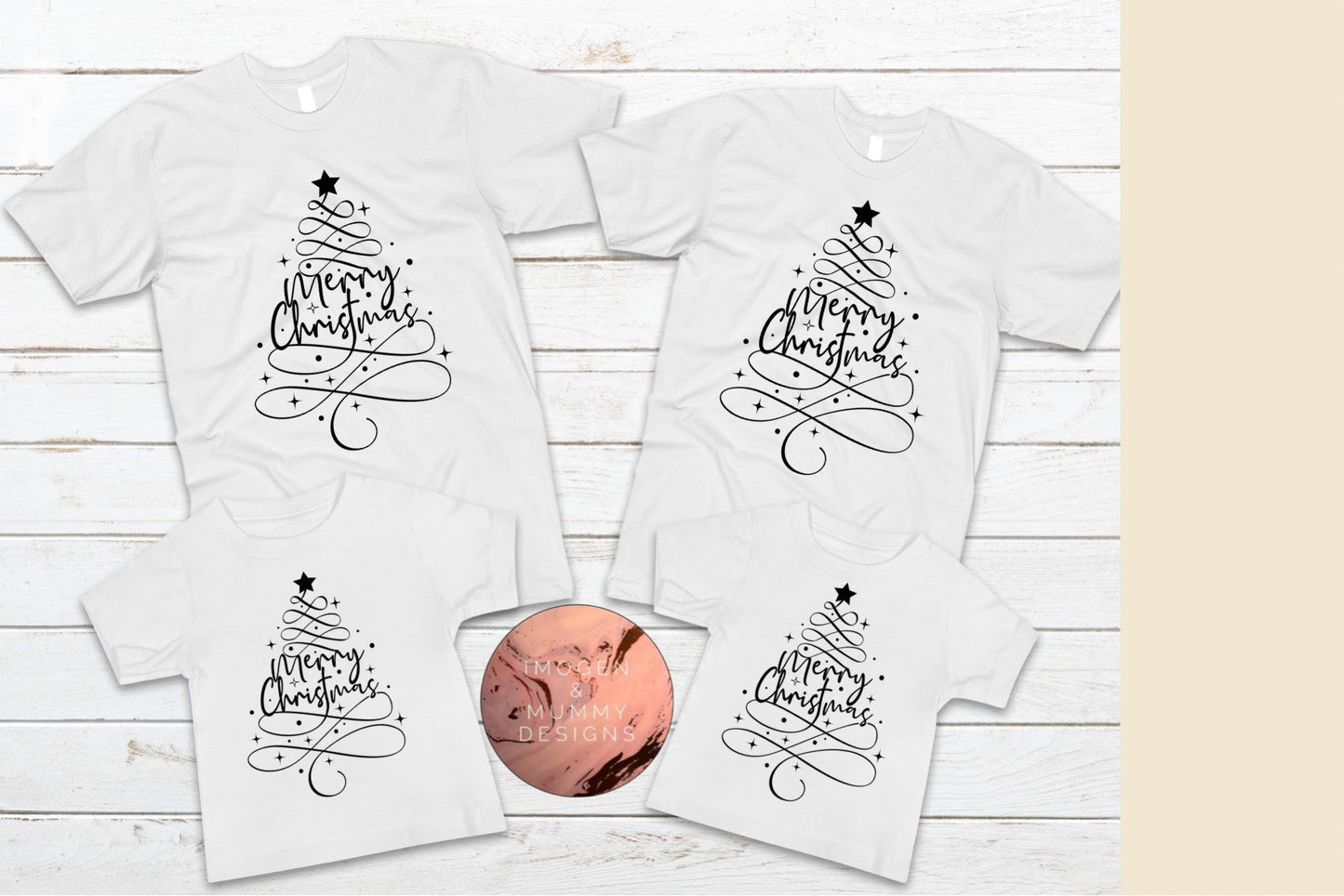 Family Christmas Tops - Imogen & Mummy Designs