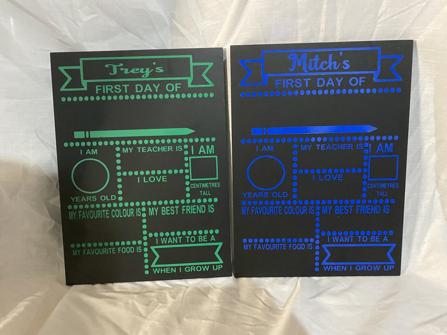First Day of Boards - Imogen & Mummy Designs