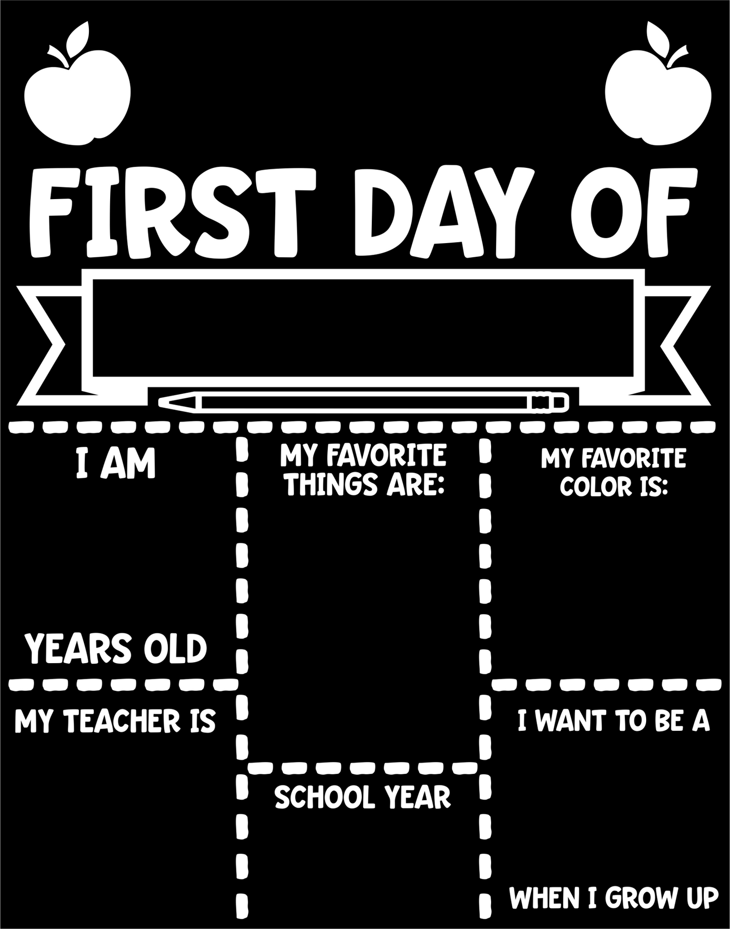 First Day of Boards - Imogen & Mummy Designs