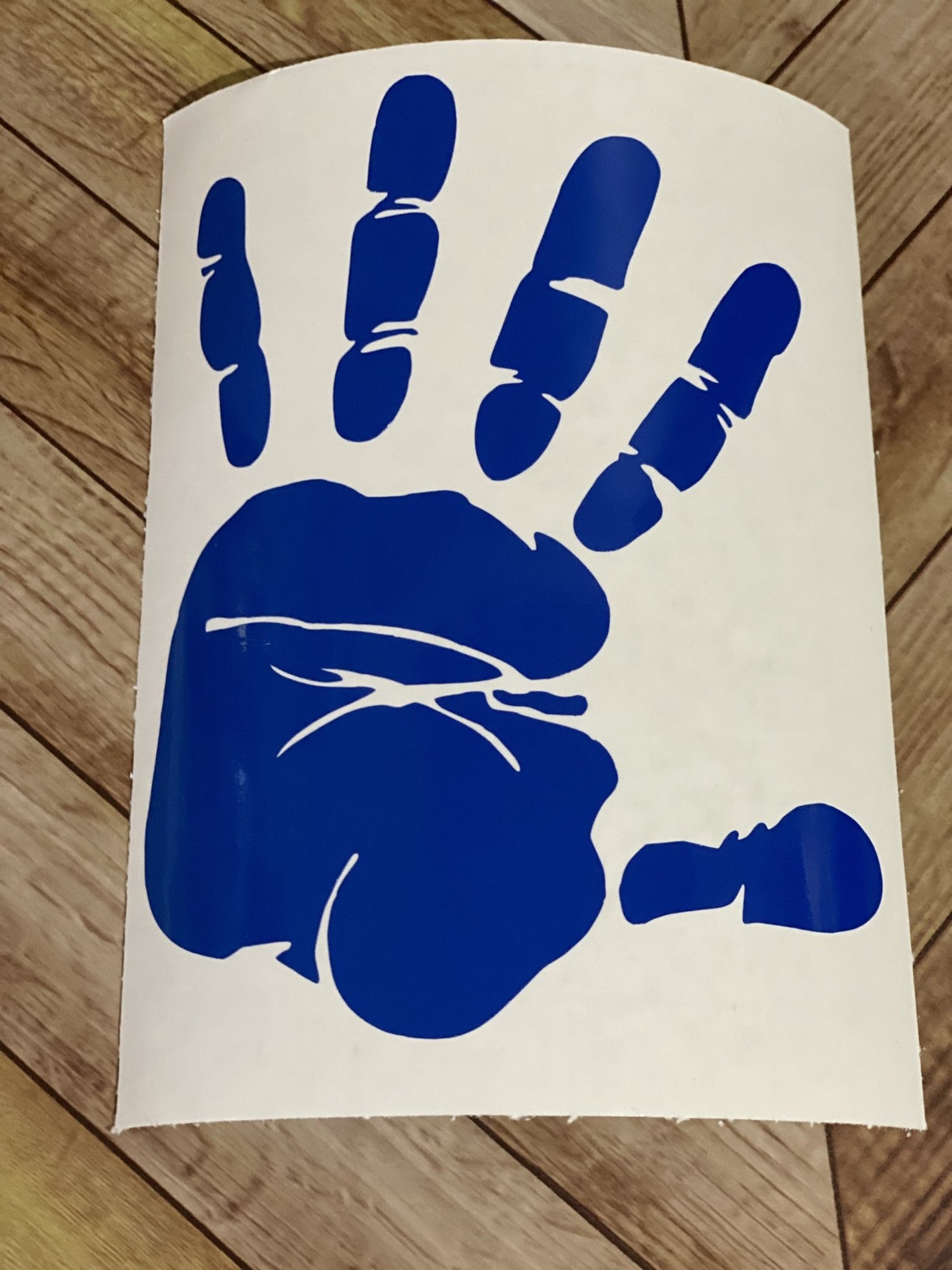 Hand print decals - Imogen & Mummy Designs