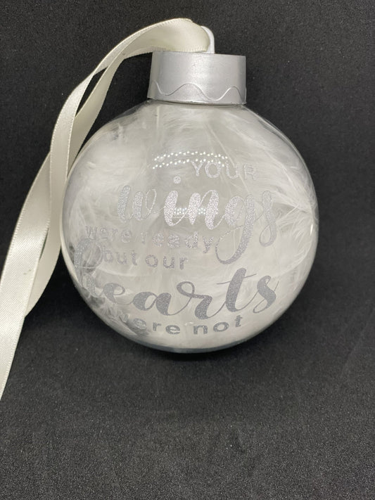 Memorial bauble - Imogen & Mummy Designs