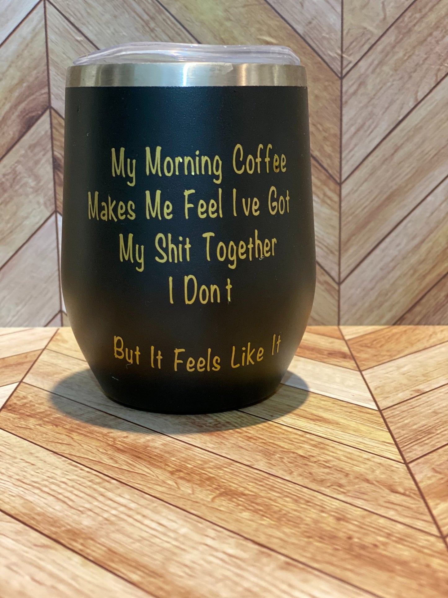 Morning Coffee Tumbler - Imogen & Mummy Designs