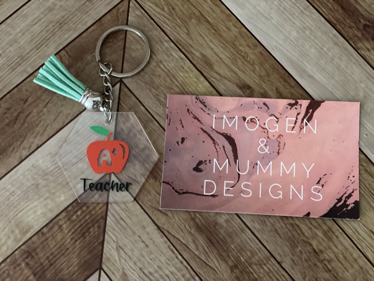 Teacher Keyring - Imogen & Mummy Designs
