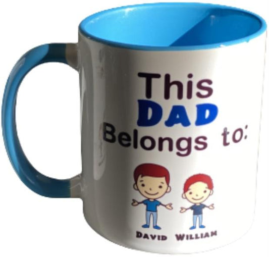 This Dad belongs to - Imogen & Mummy Designs