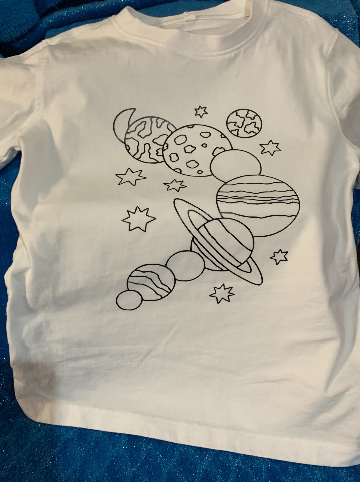 Washable Colour in t-shirt - Imogen & Mummy Designs