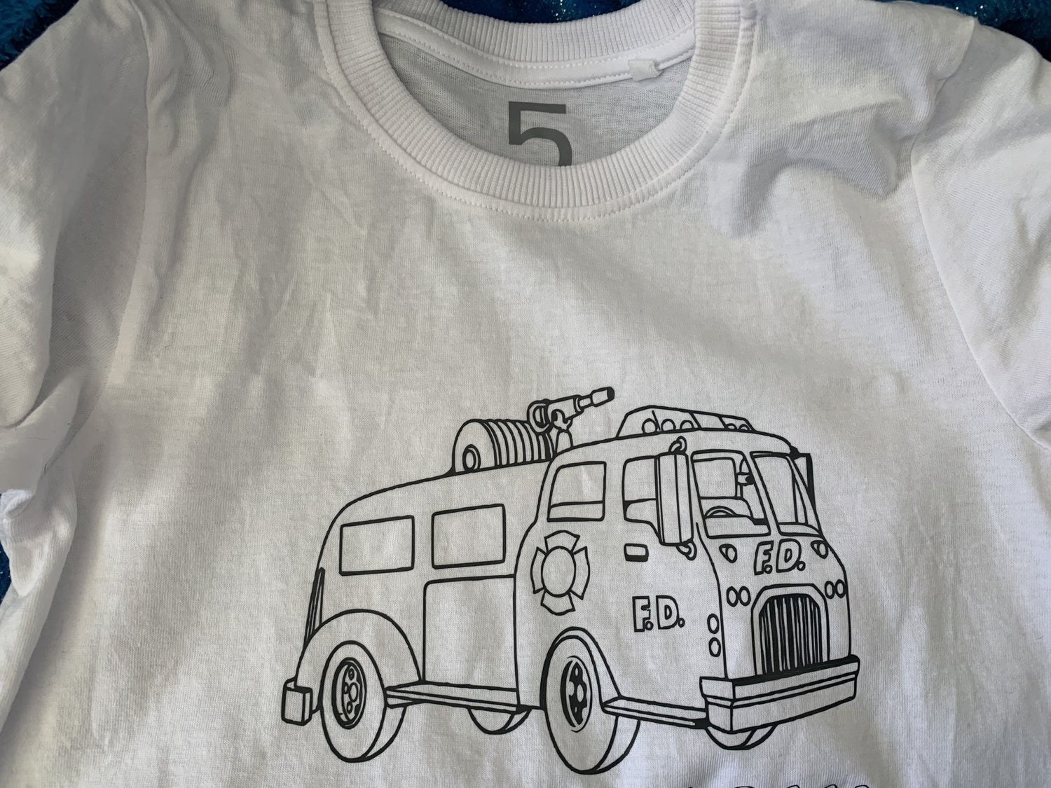 Washable Colour in t-shirt - Imogen & Mummy Designs