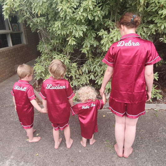 Women’s personalised PJ’s - Imogen & Mummy Designs